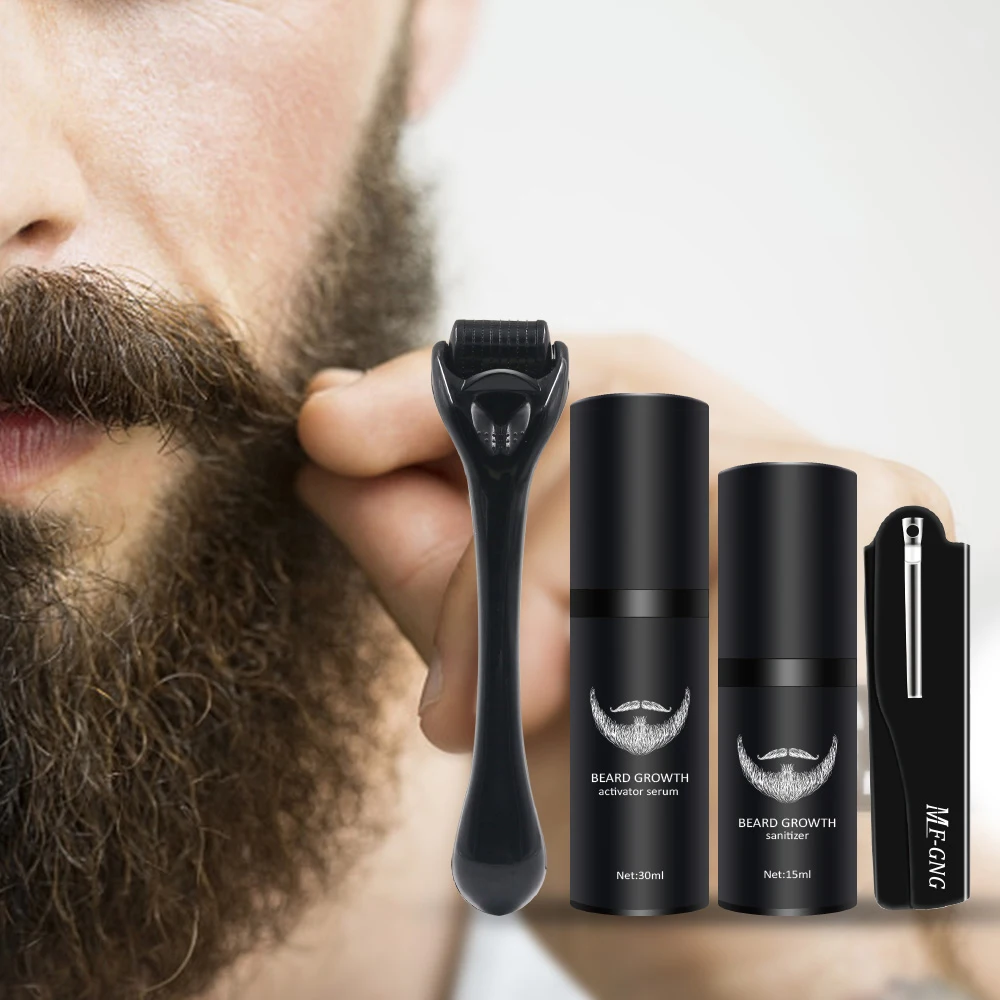 Dropshipping Man Beard Growth Essence Oil Essential Oil Liquid Hair Grower Oil Hair Maintenance Beard Chest Hair Growth Solution