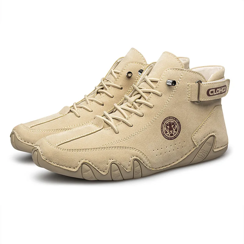 

2025 Men's PU Leather Lace Up Sneakers Black Casual Walking Shoes Lightweight Fashion Comfortable Breathable Brown Shoes for Men