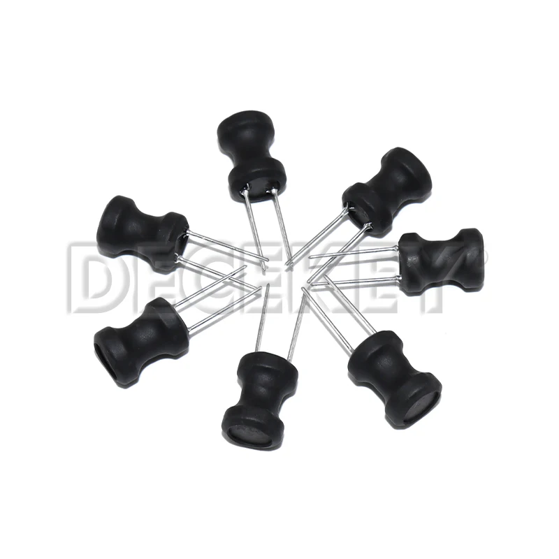10PCS DIP Power Inductor Copper Coil 9*12mm 0912 1mH/2.2mH/3.3mH/4.7mH/10mH/68/100/150/220/330/470UH