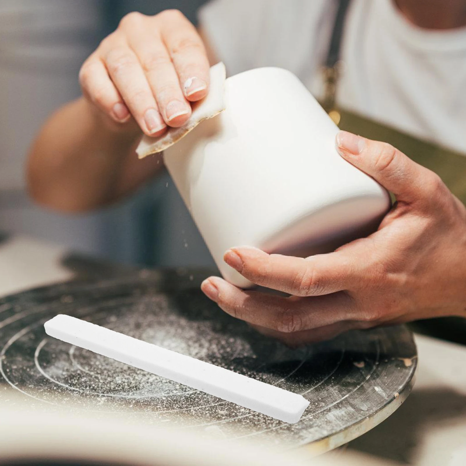 

Ceramic Polishing Stone Diamond Grit Sanding Block For Glaze Removal Pottery Trimming Tools Art Ceramics Supplies