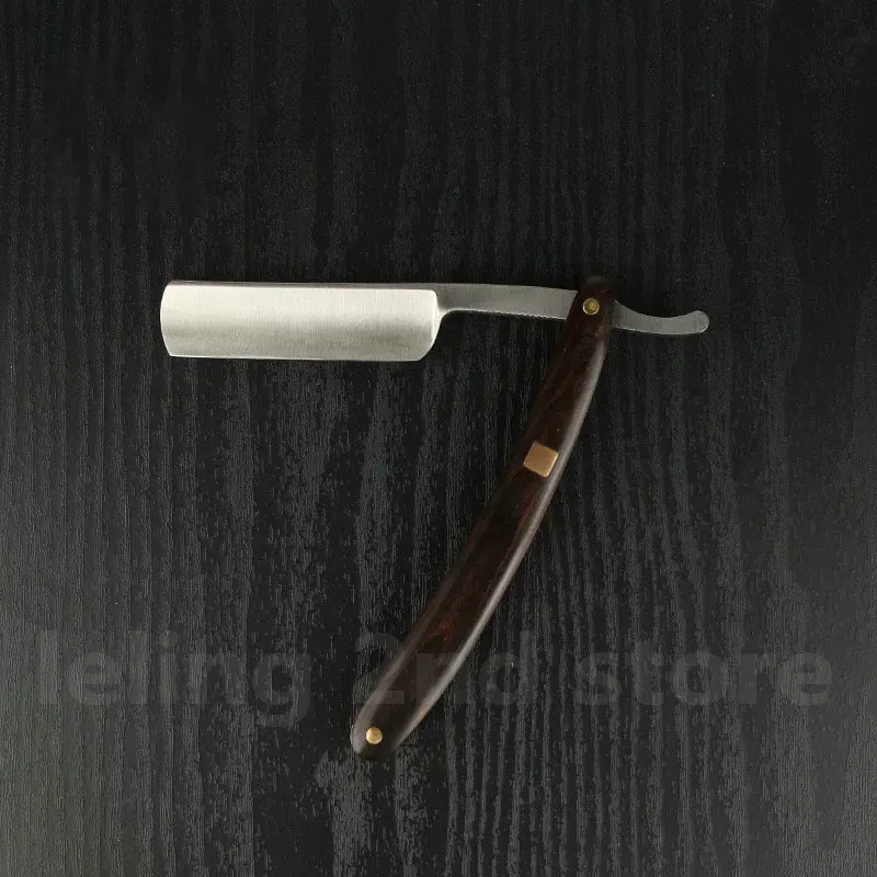 ماكينة حلاقة مستقيمة من الفولاذ المقاوم للصدأ الفاخر للرجال 1P، ماكينة حلاقة مثالية احترافية، ماكينة حلاقة يدوية، أدوات تصفيف الشعر في الصالونات