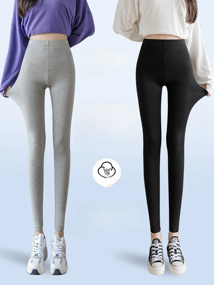 ارتفاع الخصر مشروط اليوغا السراويل حجم كبير المرأة طبقة الأساس السراويل ey ربيع جديد Sle التخسيس السراويل الخريف الدافئة