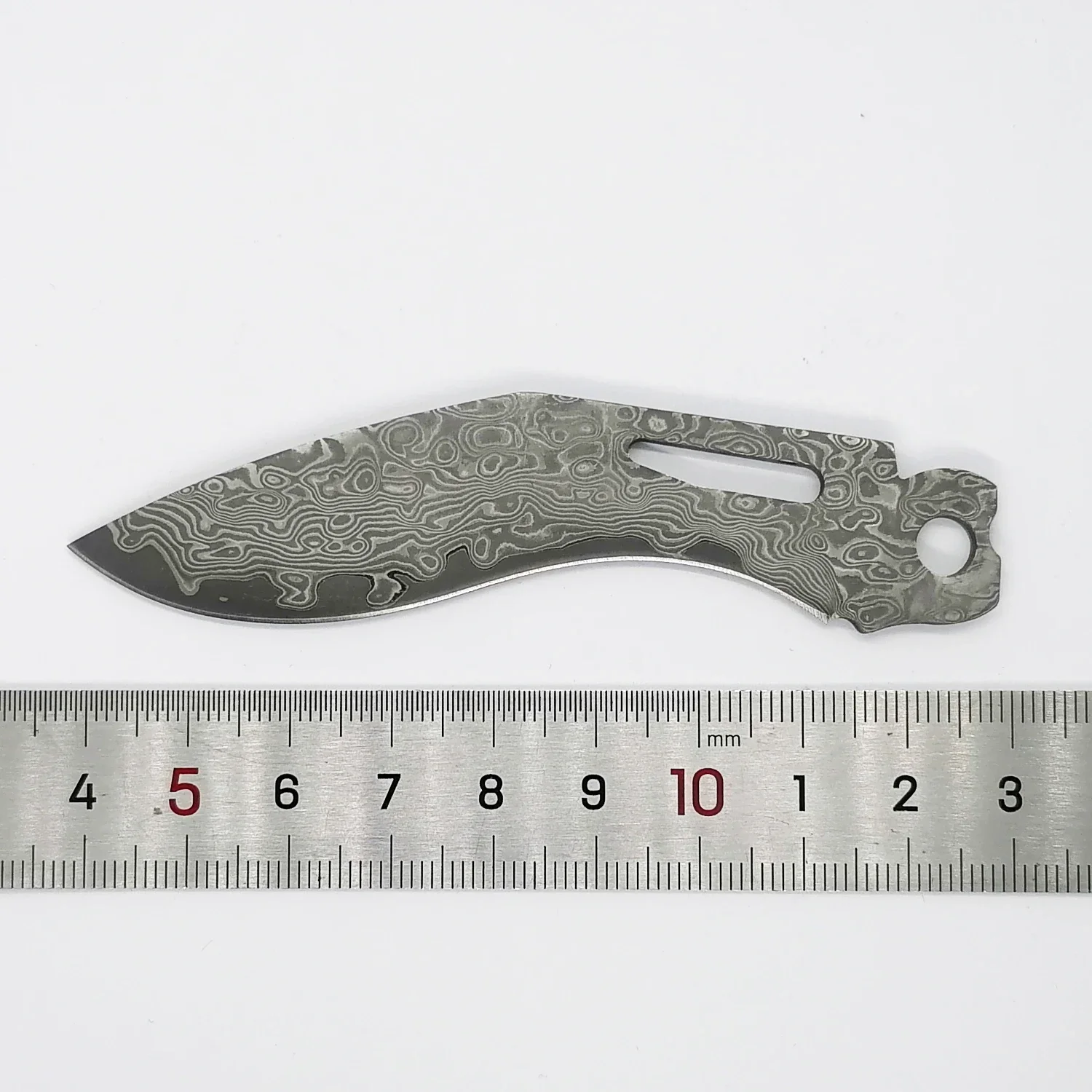 1 Piece Custom Made VG10 Core Damascus Steel Blade for Leatherman Surge Modify Accessory