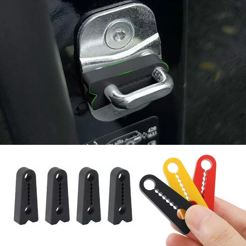 4 Stück Schalldämpfer Türschloss Puffer Stoßdämpfer für Ford Escape Kuga Mondeo Ecosport Fiesta Focus Fusion Ranger Explorer