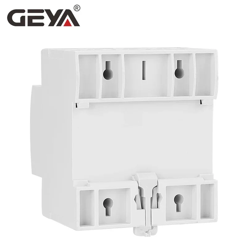 Imagem -03 - Geya-din Rail Phase Voltímetro Amperímetro Ajustável sobre e sob Tensão Monitor de Proteção de Limite de Corrente Gps803