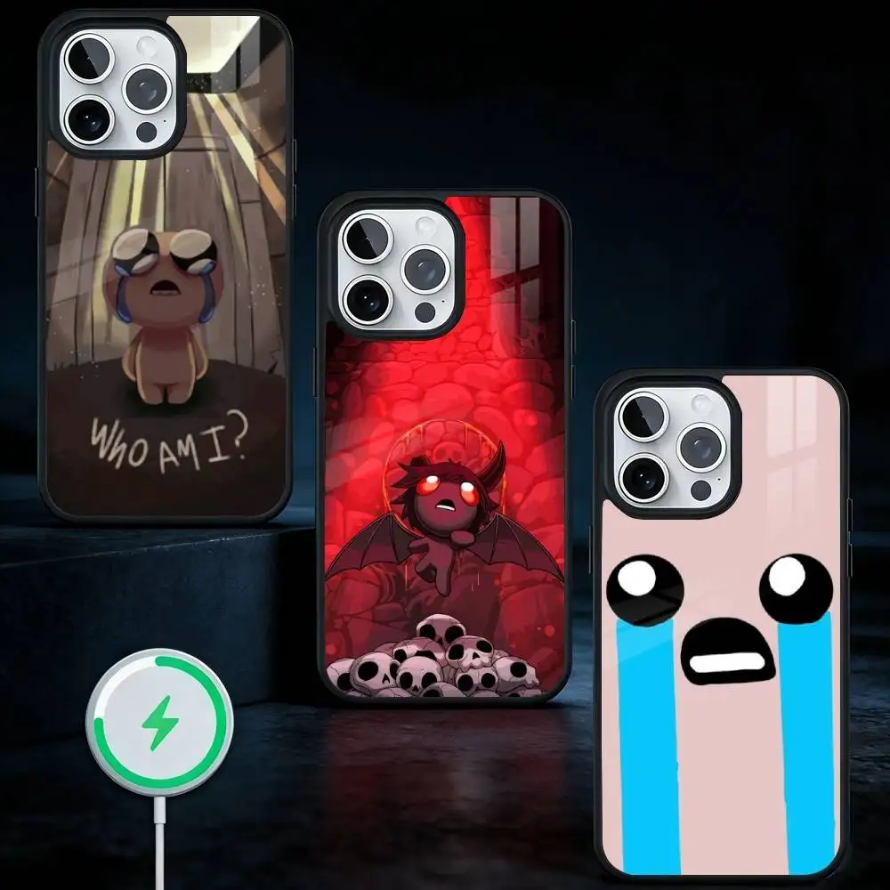 

The B-Binding of Isaac Phone Case For iPhone17,16,15,14,13 Plus,Pro Max Magnetic For Magsafe Wireless Charging