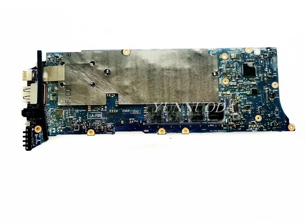 LA-F051P For DELL  XPS 13 9360 Laptop Motherboard With  i3 i5 i7 7th 8th CPU 100% 4G 8G 16G RAM 100% Tested