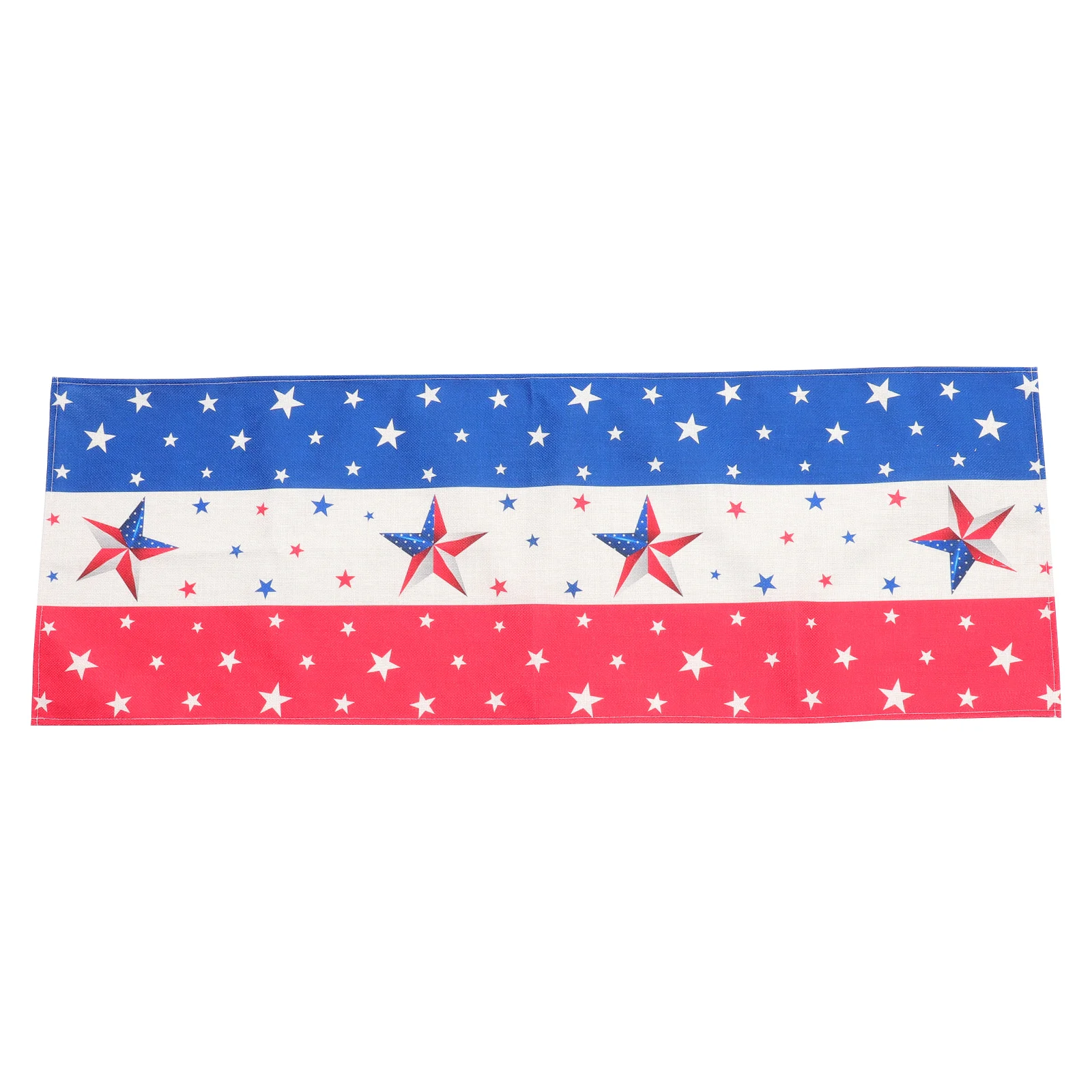 

American Flag Waterproof Table Runner Anti-Skid Independence Day Party Table Cover Home Hotel Restaurant Decor