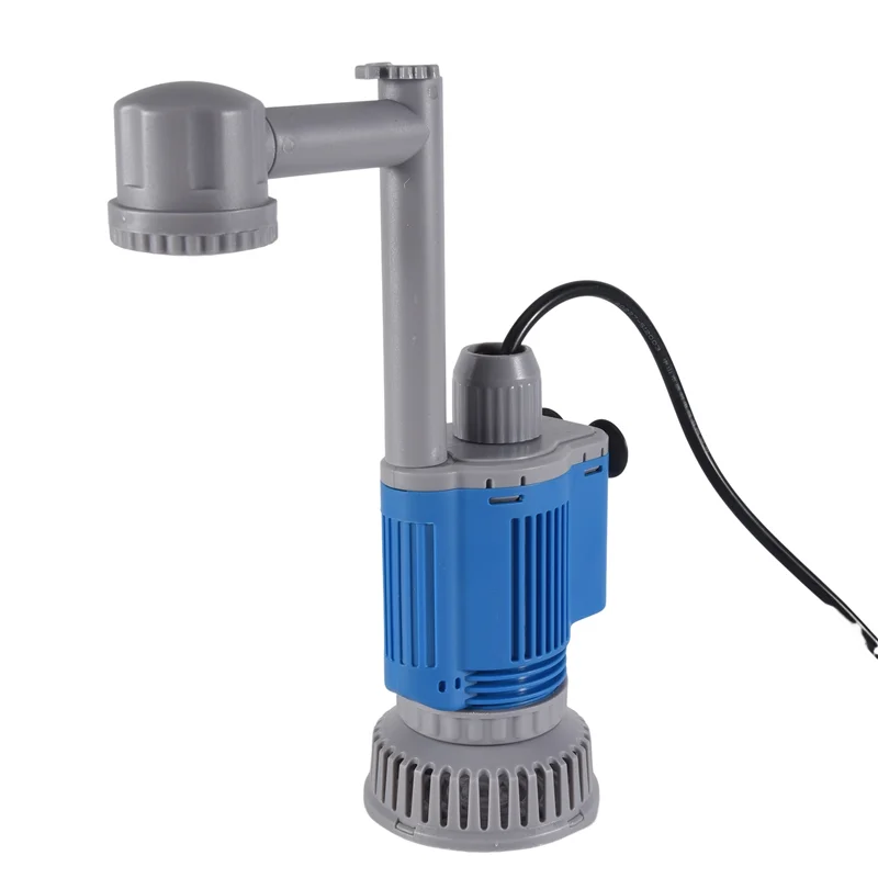 1 Juego de bomba de cambio de agua para acuario eléctrico, limpiador de grava, bomba de sifón, enchufe de plástico de la UE