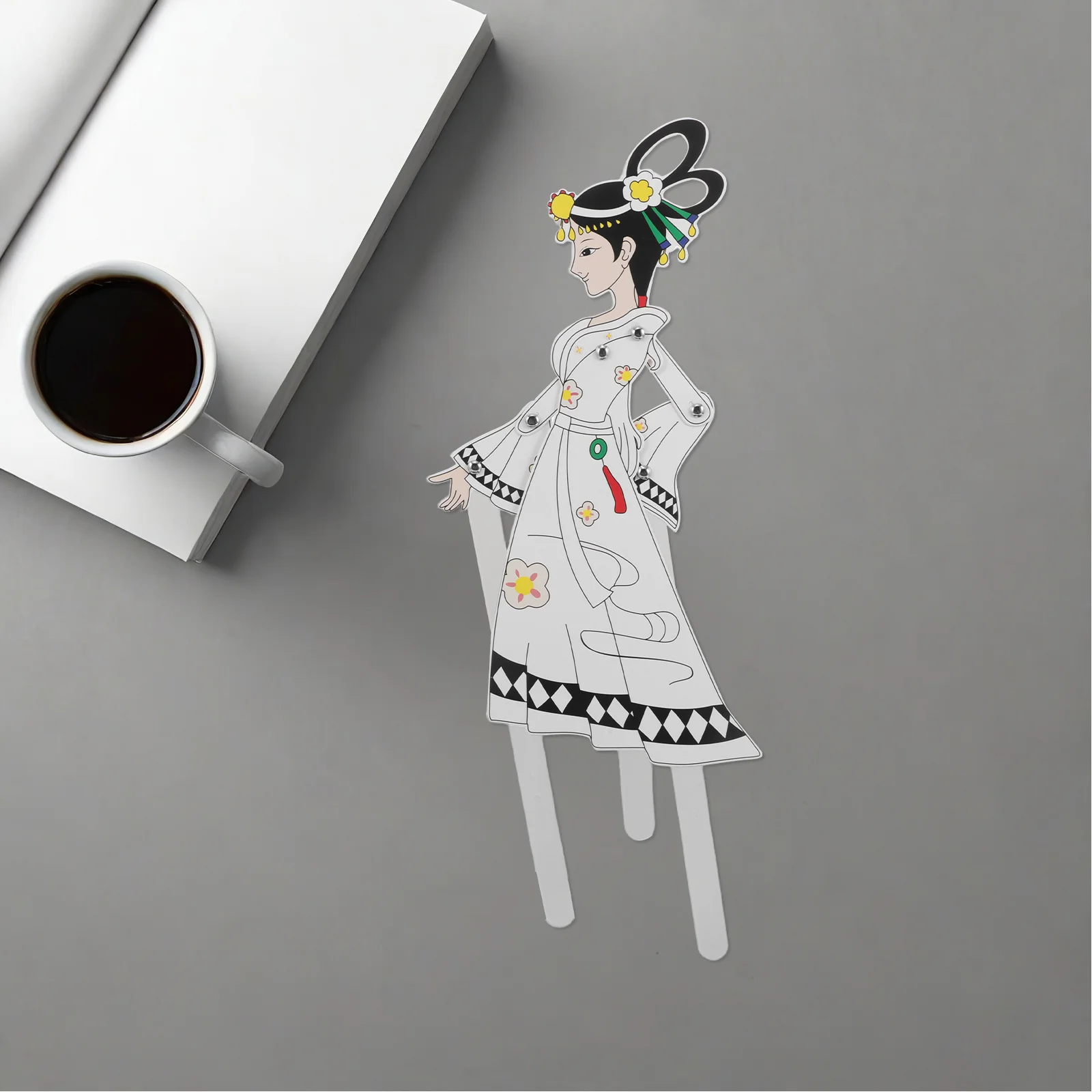 Kit d'artisanat de marionnettes d'ombre 4 pièces: marionnettes traditionnelles chinoises pour projet d'art culturel pour enfants, décoration de vacances, éducative