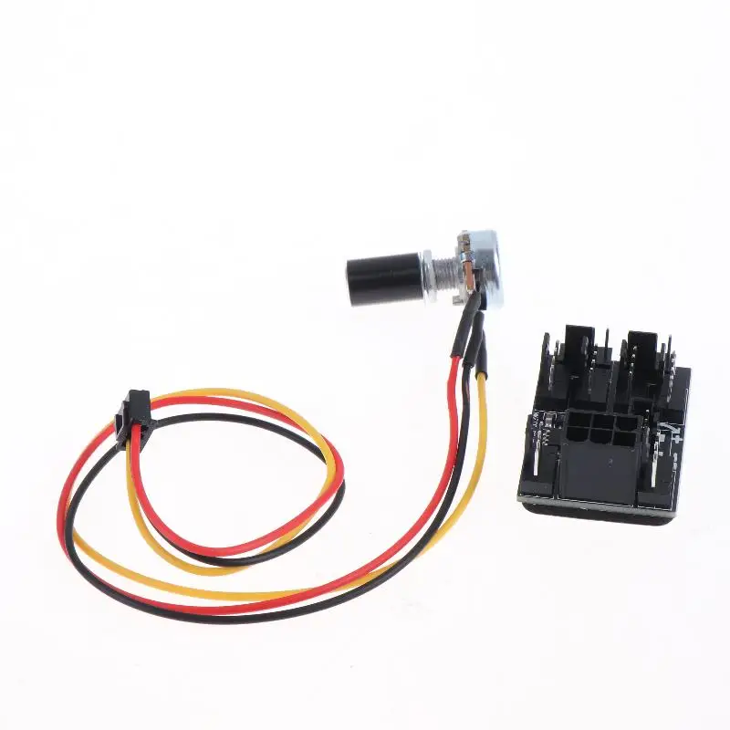 New Computer Case Miner Fan Speed Controller DC 12V 8-Channel Fan Hub PWM High-Power Violent Fan Controller Fan Governor
