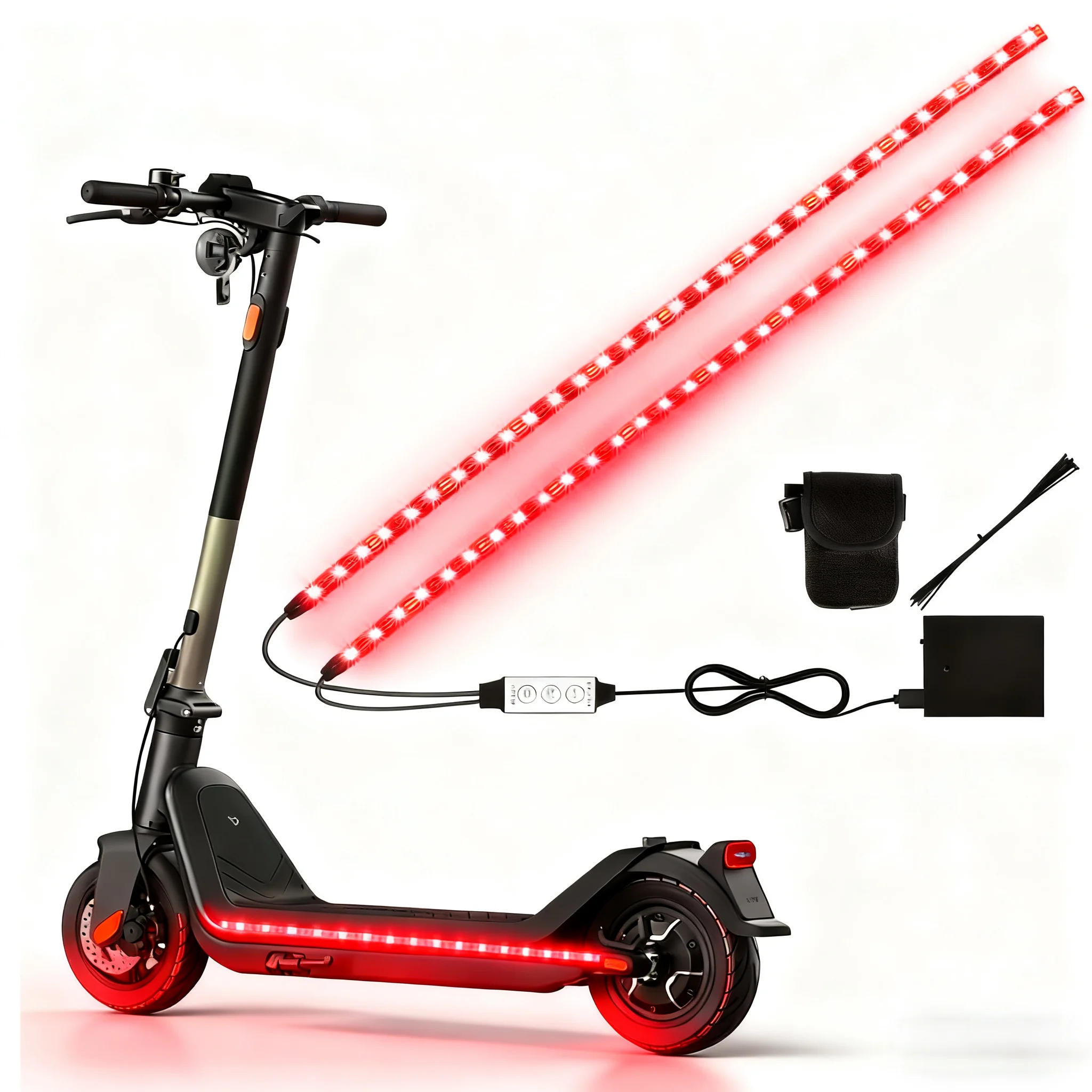 AliExpress NONE Electric Scooter LED Night Riding Warning Strip Light Suitable for Outdoor Cycling USB Powered