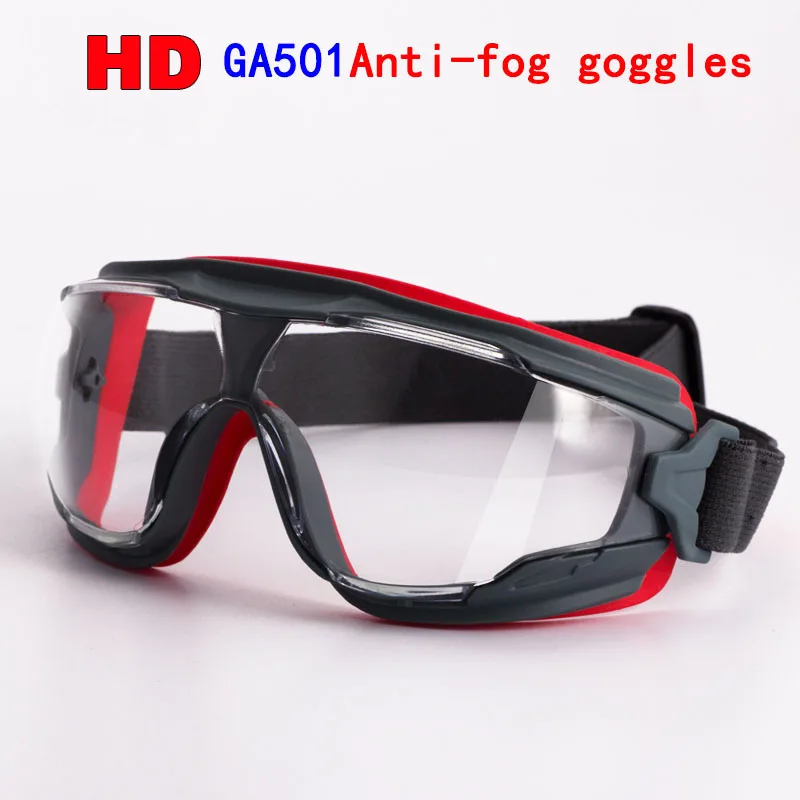 HD GA501 goggles Genuine security origina protective goggles Anti-fog Anti-shock Riding a sport Labor protection airsoft glasses