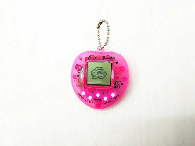 Tamagotchi-juguete electrónico transparente para mascotas, 1 piezas, nostálgico, 49 mascotas en uno, ciber Digital Virtual, Pixel, divertido, regalo