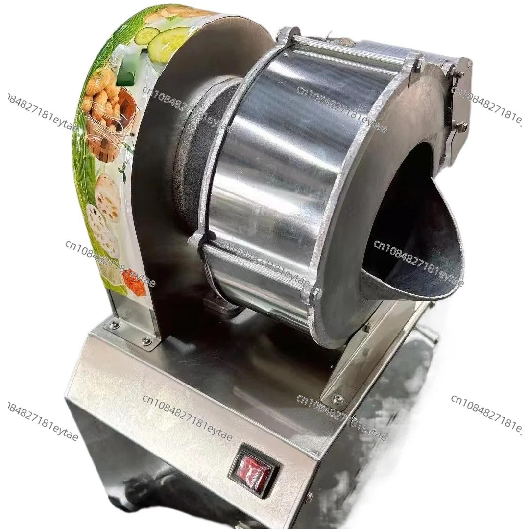 Commercial Electric Stainless Steel Fruit & Vegetable Cutter Slicer, for Onions, Potatoes & Farm Processing