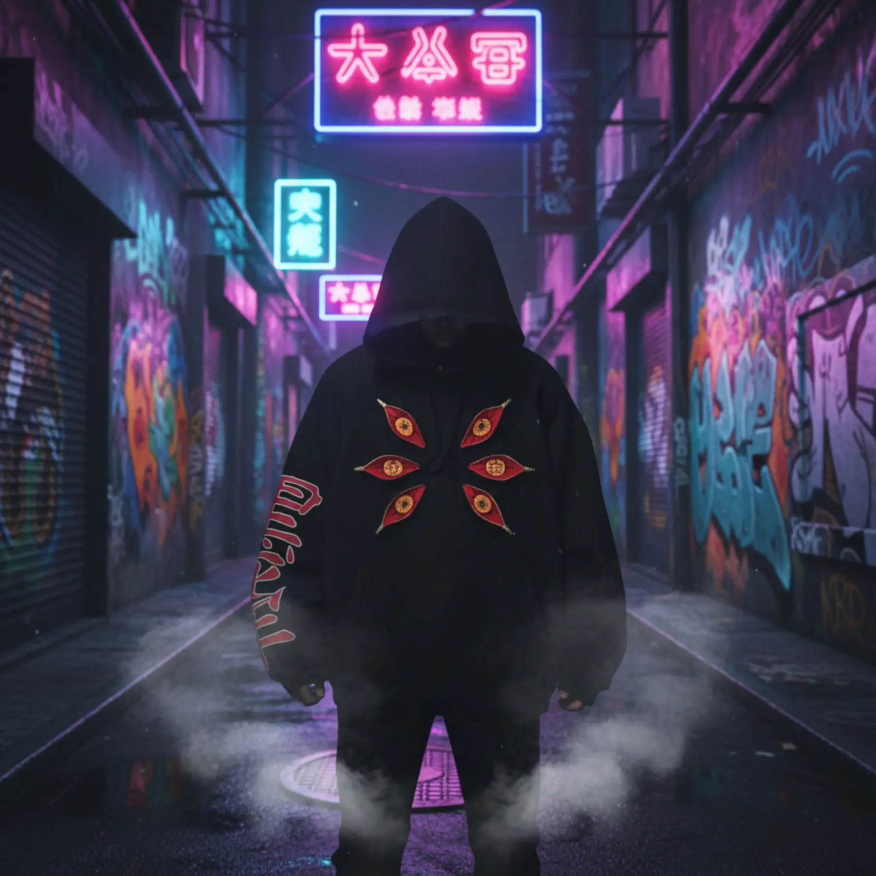 Bluzy damskie z motywem anime, z wieloma zamkami błyskawicznymi, fajny design, styl punk, streetwear Y2k, oversize, casual, moda dla par, bluza anime.