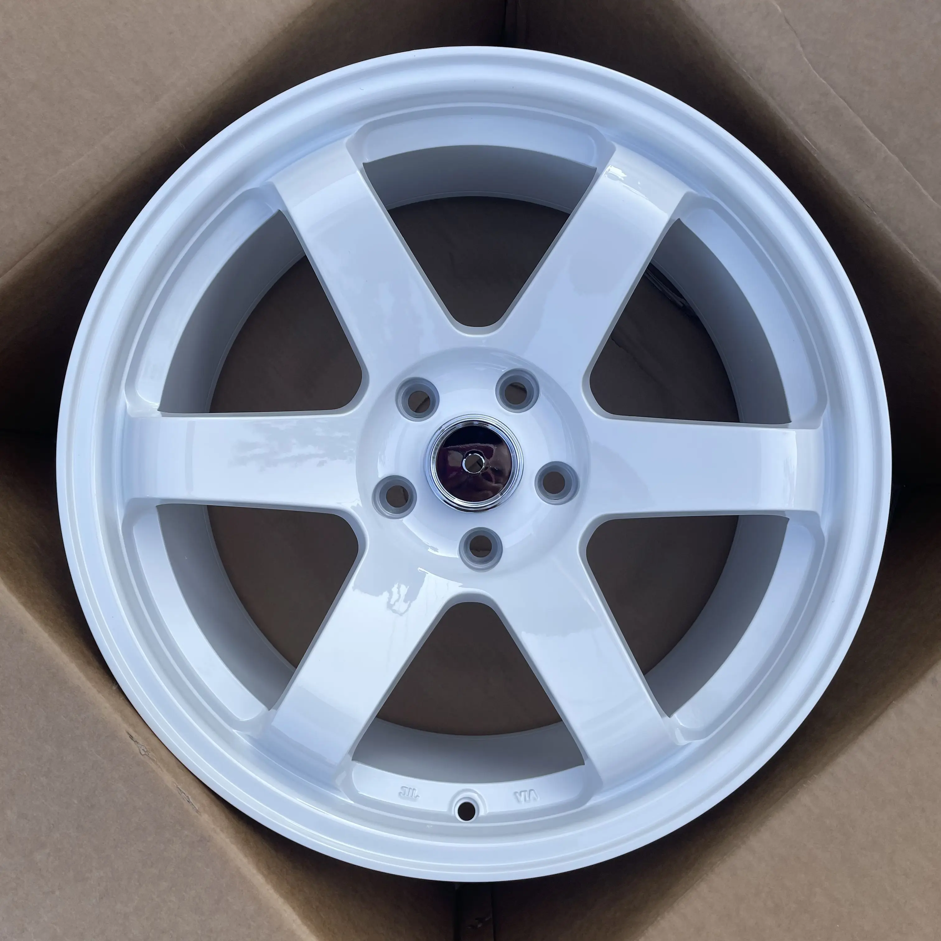 -For 17 18 19 Inch Te37 Wheel 5X114.3 PCD Aluminum Alloy Rims Concave Design for Honda Toyota  Mitsubishi Passenger Car Wheels*