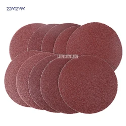 10PCS 100mm /4'' Zoll Schleifen Discs Haken Schleife Schleifpapier 60-2000 Grütze Runde Schleifpapier Disk Sand Blatt für Polnische