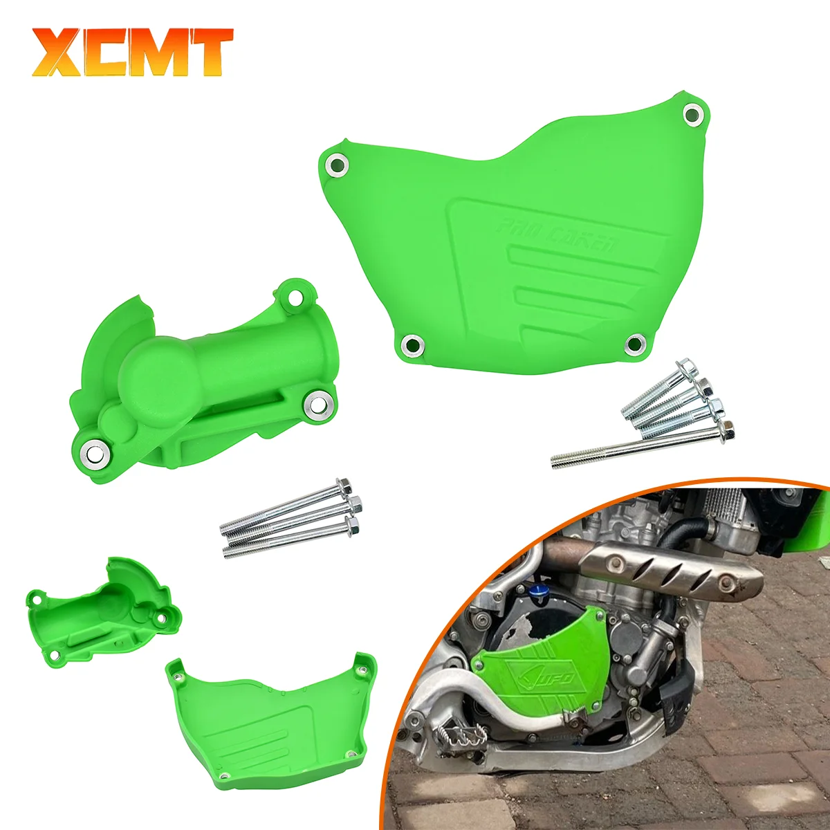 

Motorcycle Accessories Clutch Guard Water Pump Protector For Kawasaki KX250F KX 250F KXF250 2009 2010 2011 2012 2013 2014-2016