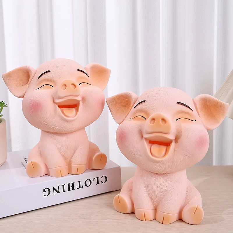 

Cute Animal Coin Money Bank Collection, Soft Vinyl Unbreakable Saving Box, Traditional Culture Gift for Kids Adults