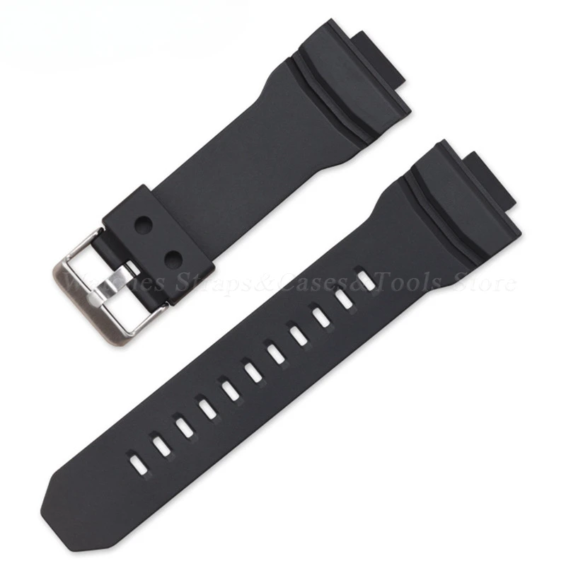 Silicone Watch Strap for Casio for G-Shock GA-150 GA-200 GA-201 GA300 GA310/GLX Sport Diving Men Women Watchband Rubber Bracelet