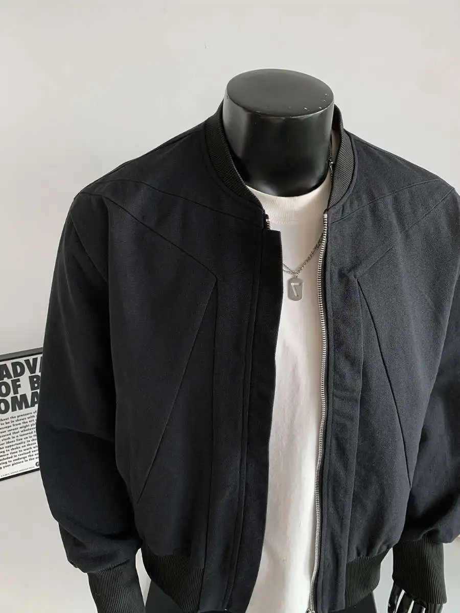 秋冬新作ヘビーウェイトデコンストラクトウォッシュジャケットハードマンワークウェアトップコットン厚手韓国風メンズアウター