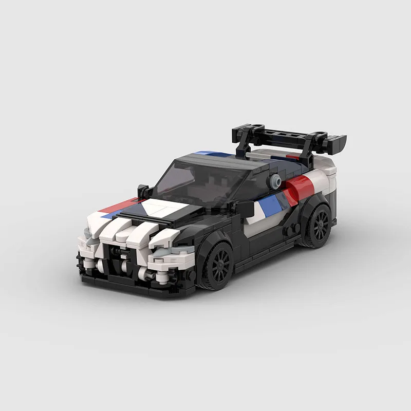 

MOC M4 GT4 G82 Racer Cars Городской спортивный автомобиль Строительные блоки Кирпичи Идеи Коллекция Техника игрушек
