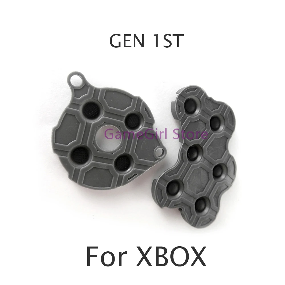 

1Set Silicon Conductive Rubber Adhesive Pad ABXY Button For XBOX GEN 1ST Controller Repair Replacement Part