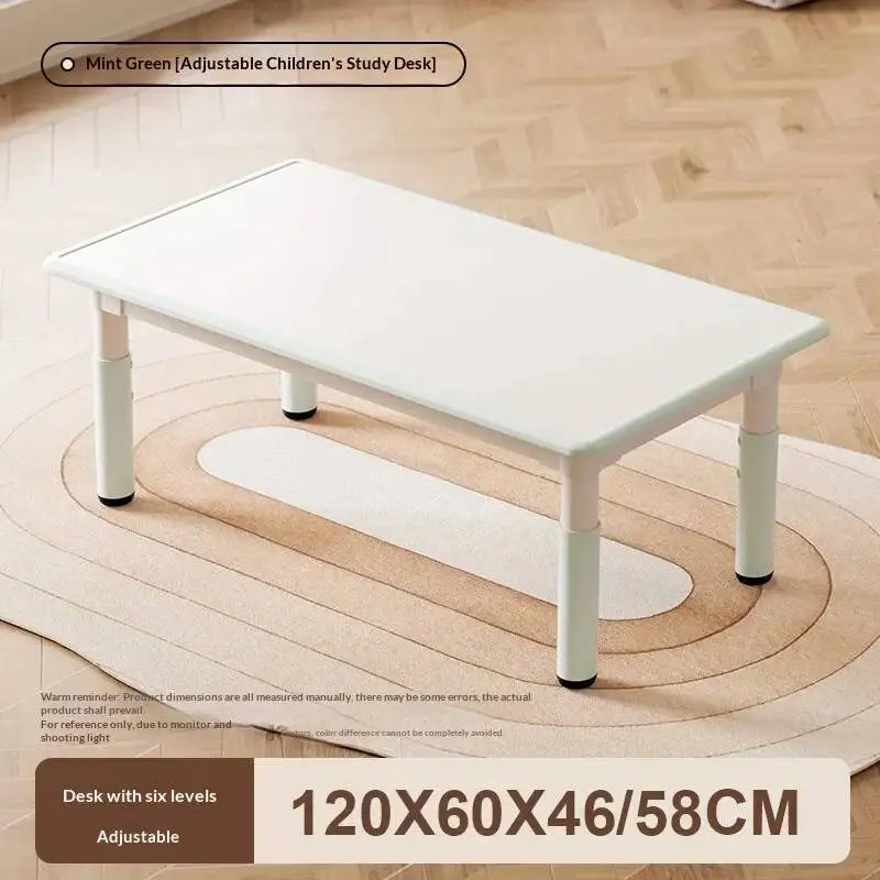 Study Children Desk Kids Adjustable Height Wooden Study Desk Montessori Art Activity Table Classroom Home Kids Table Chair Set