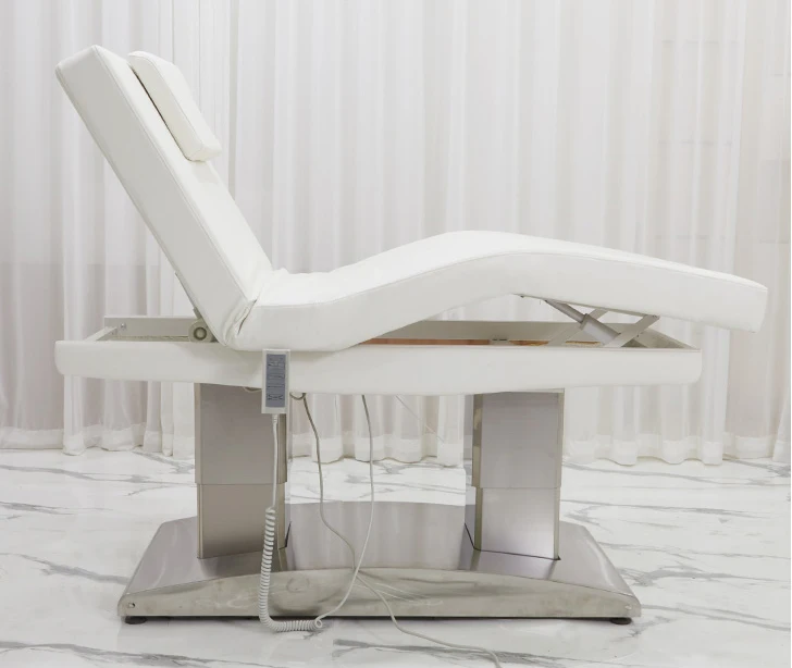 الأثاث التجاري الراقية سرير الوجه القابل للطي صالون تجميل 360 درجة صالون تجميل طاولات وأسرّة التدليك