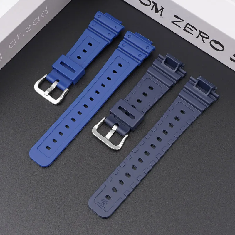 16mm Silicone Watch Band For Casio G-Shock DW-6900 5600E GW-M5610 GA-2100 GD110 GLS8900 Watch Strap Soft Resin Wrist Belt