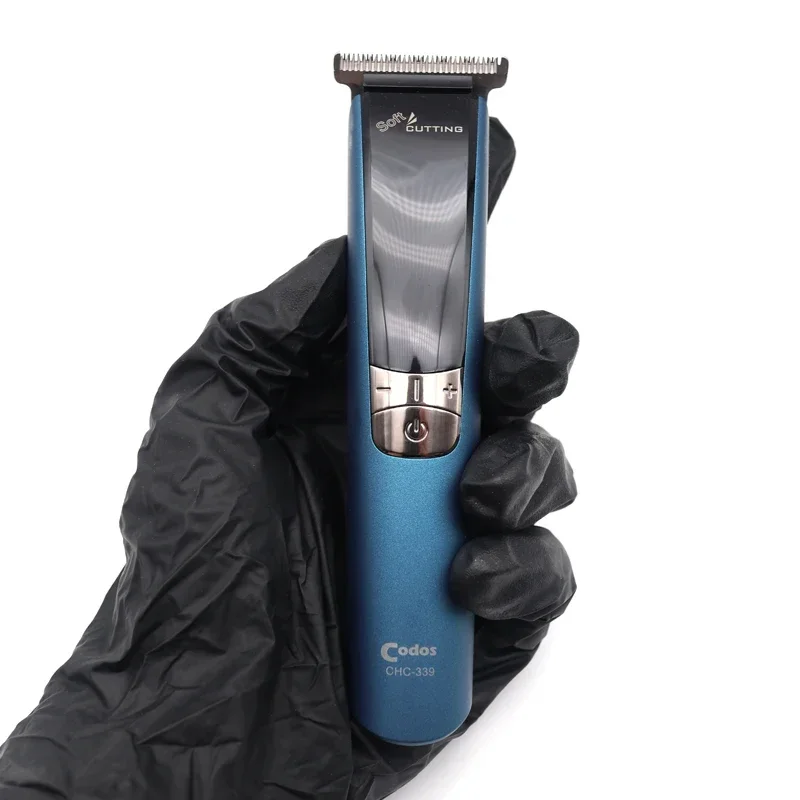 Codos-Profissional Oil Cabeça Aparador De Pêlos Para Homens, Display LCD, Máquina De Corte De Cabelo, Cordless Clipper, Baixo Ruído, CHC-339