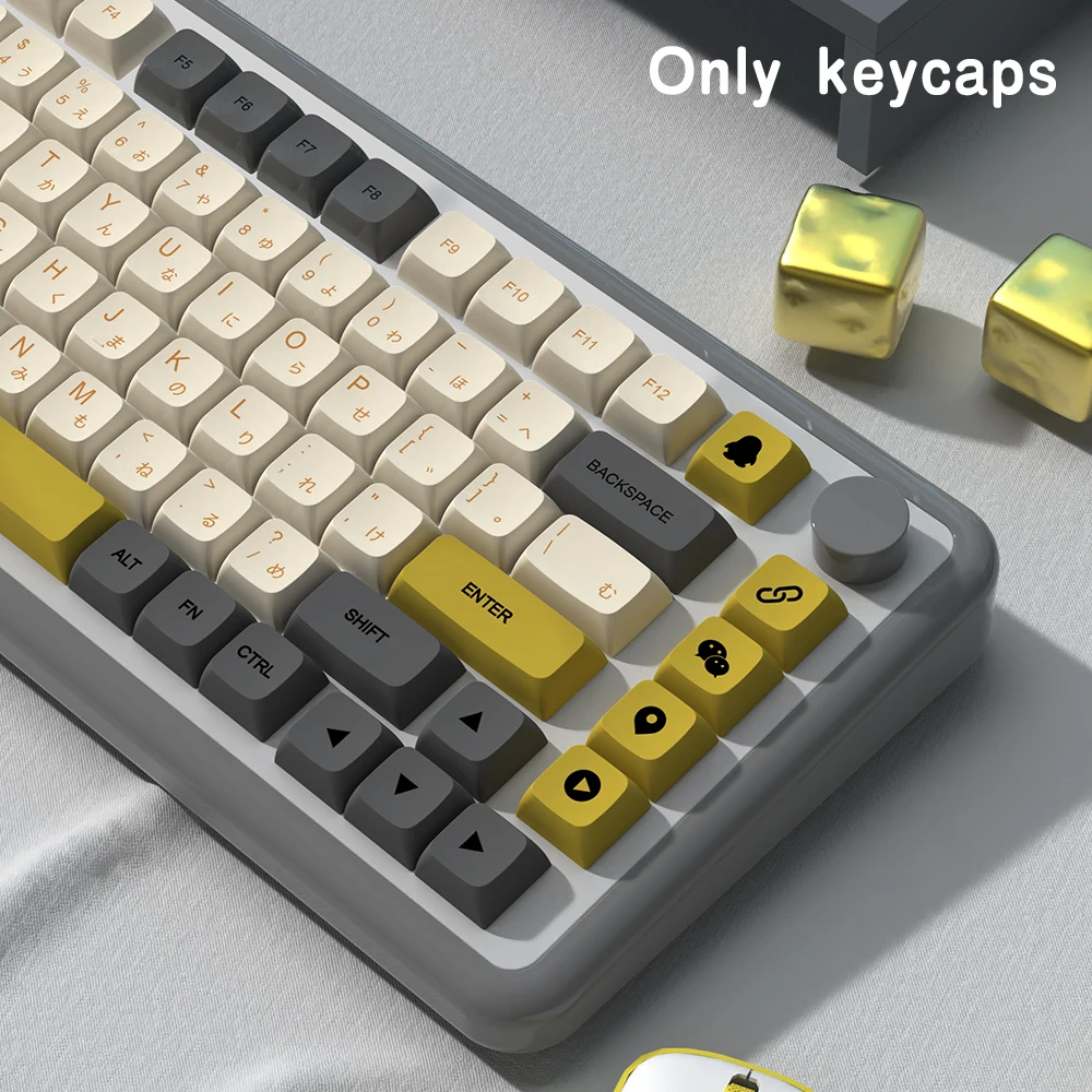 XDA Profile PBT keycaps Shimmer 7U ISO Brazilian Korean Japanese Russian Spanish French keycap For Mechanical Gaming Keyboard