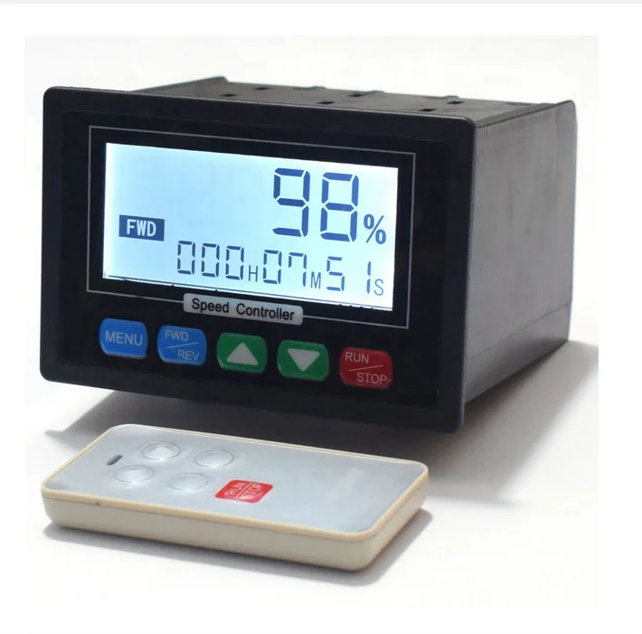 LCD Digital Display DC 10-55V 50A PWM  Motor Speed Controller with Remote Control 0 -100% Adjustable