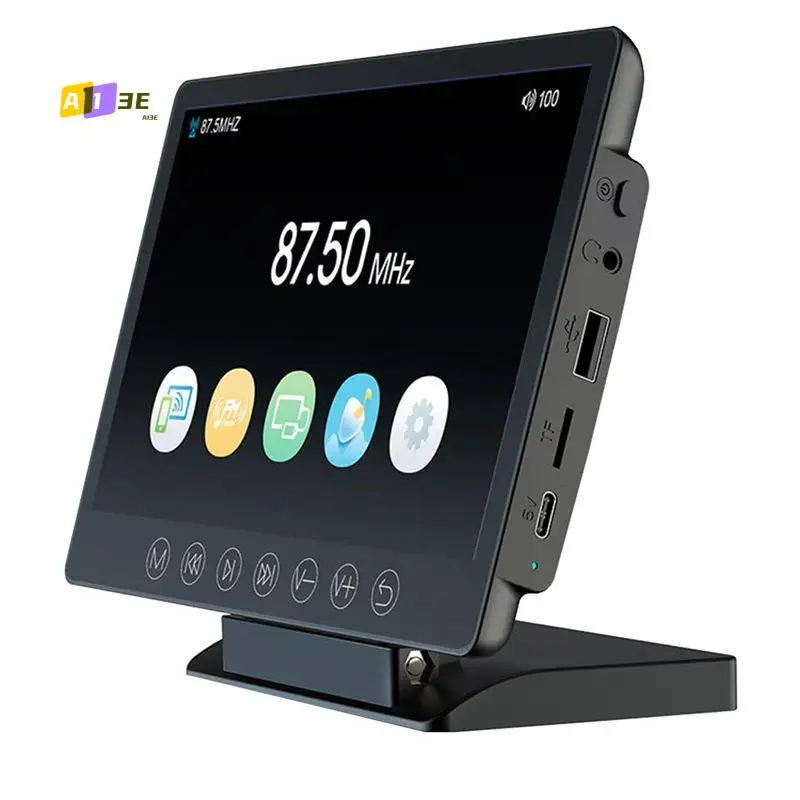 

Многофункциональный автомобильный MP5-плеер A03E-1Set с дисплеем, черный, для автомобиля