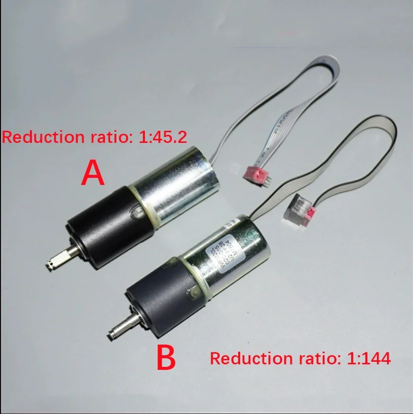 GM13017-01 22mm three-stage planetary gear reduction stepper motor 2-phase four-wire stepper with Hall code feedback