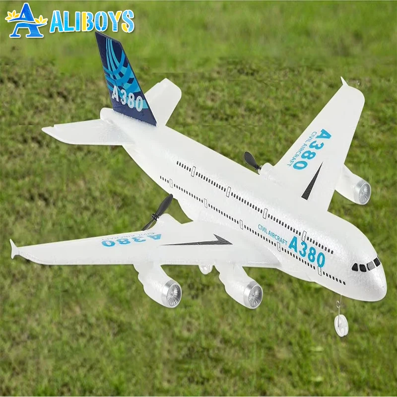 RC Schaum Hubschrauber A380 Fernbedienung Glide Flugzeug Starrflügel EVA Gyroskop Quadcopter Modell Flugzeug Kind Weihnachten Geschenk Spielzeug