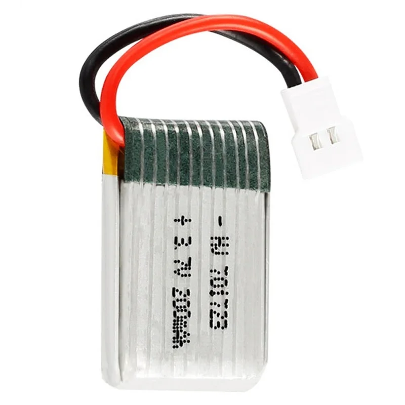 ドローン用バッテリーと6 in 1充電器,オリジナルバッテリー3.7v,200mah,eachine h8 jrc h2 h8 h48 h8mini rc