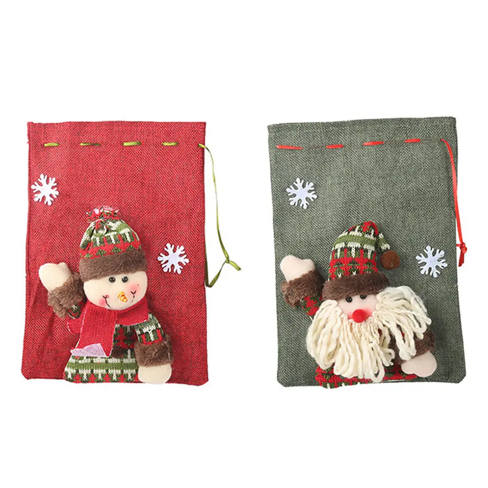 

2 Pcs Gift C y Gift Bag Bags C y Storage Lovely Wrapping Kids Party Apple Packing DIY Small Present Container