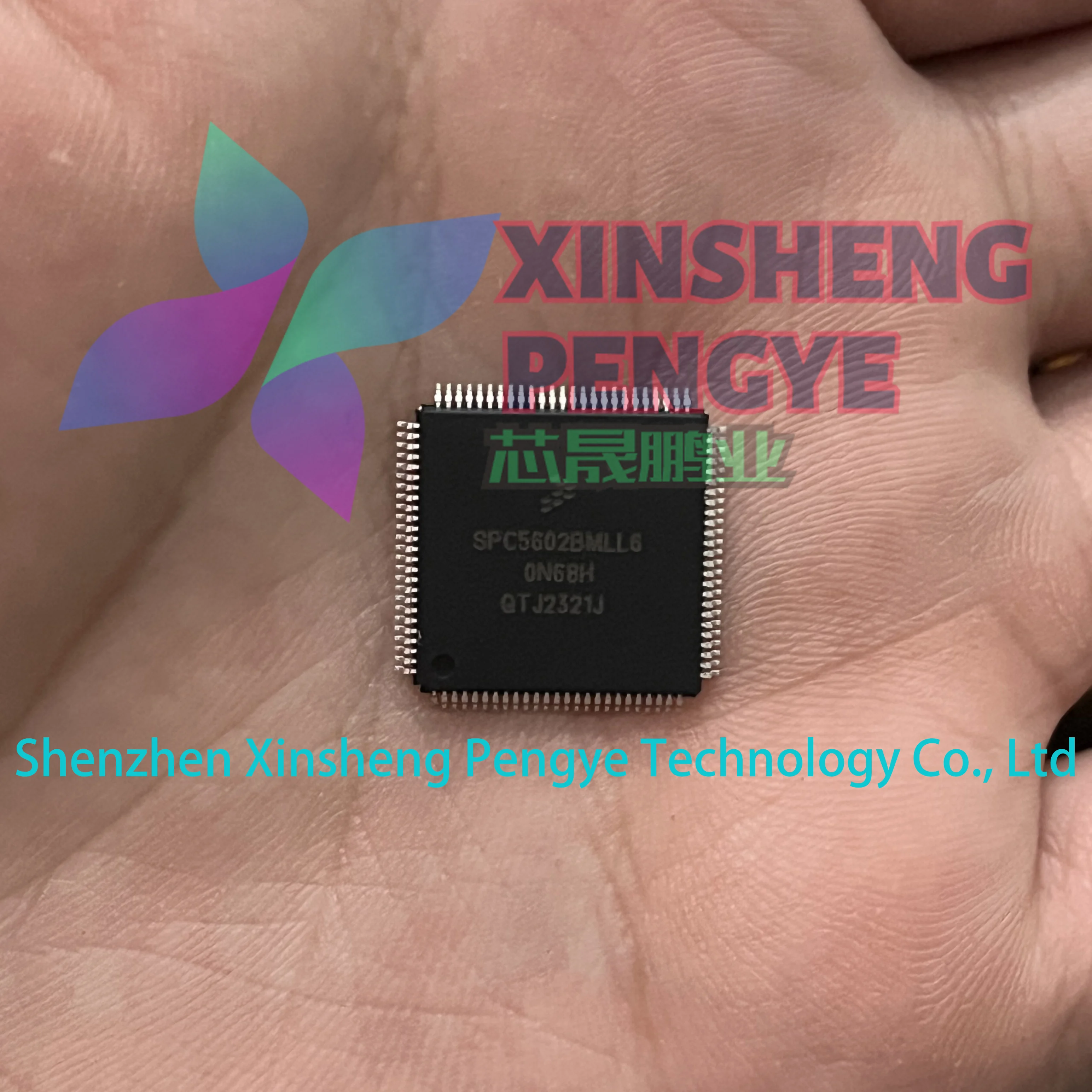 100% New and Original SPC5602BK0MLL6 SPC5602BK0MLL6R Marking SPC5602BMLL6 LQFP-100 256KB Flash 32Bit Microcontroller IC In Stock