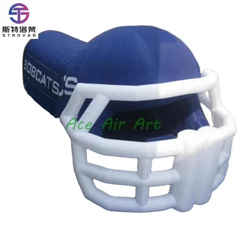 

STLF Hot Sale Outdoor Advertising Inflatables Inflatable Rugby Helmet Tunnel and Football Tunnel Tent for Sale