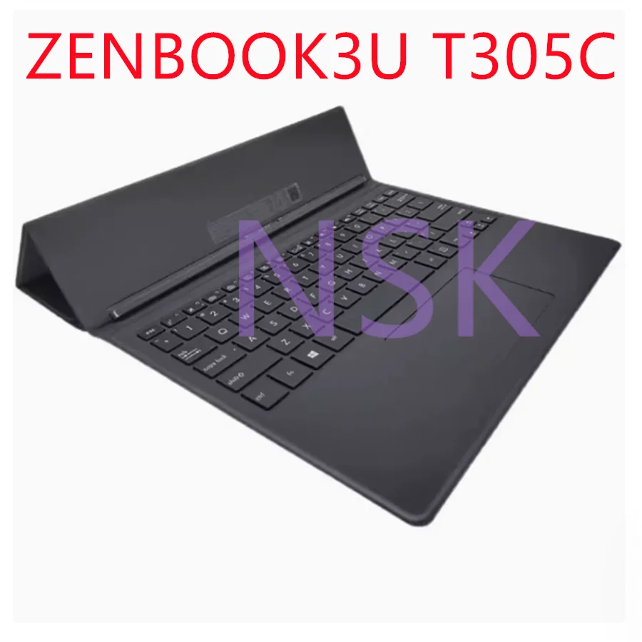 New FOR ASUS Linghuan 3 ZENBOOK3U T305C Original Dedicated Leather Case Keyboard Tablet Keyboard 100% TEST OK