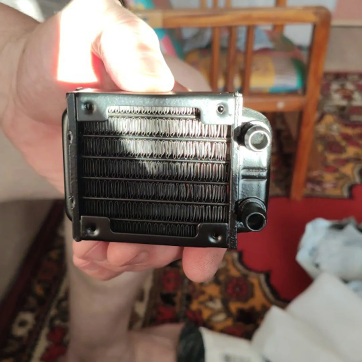 アルミニウム冷却ラジエーター,60mm,マルチチャンネル,コンピューターLED美容機器