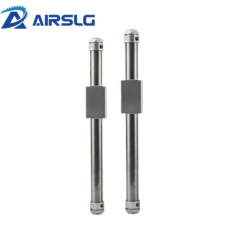 Imagem -02 - Acoplador Magnético Pneumático Pequeno Rod Pequeno Menos Cilindro tipo de Smc Cy3b Cy3b10 15 20 25 32 40 50 6350 100 150 200 250 300 350 400 450
