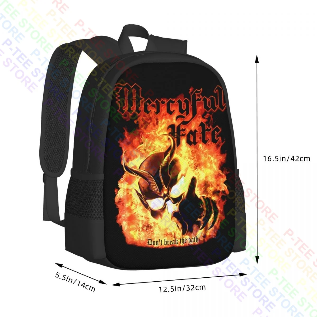 Mercyful Fate Cd Cvr, не сломайте OathBackpack, вместительный складной спортивный стиль