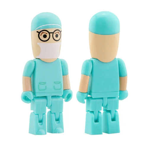 Imagen 2 del producto Médico de plástico memoria flash USB 128g dientes de enfermera Cell colgante USB 32gb64gb memoria USB bolígrafo 256gb regalo de memoria USB