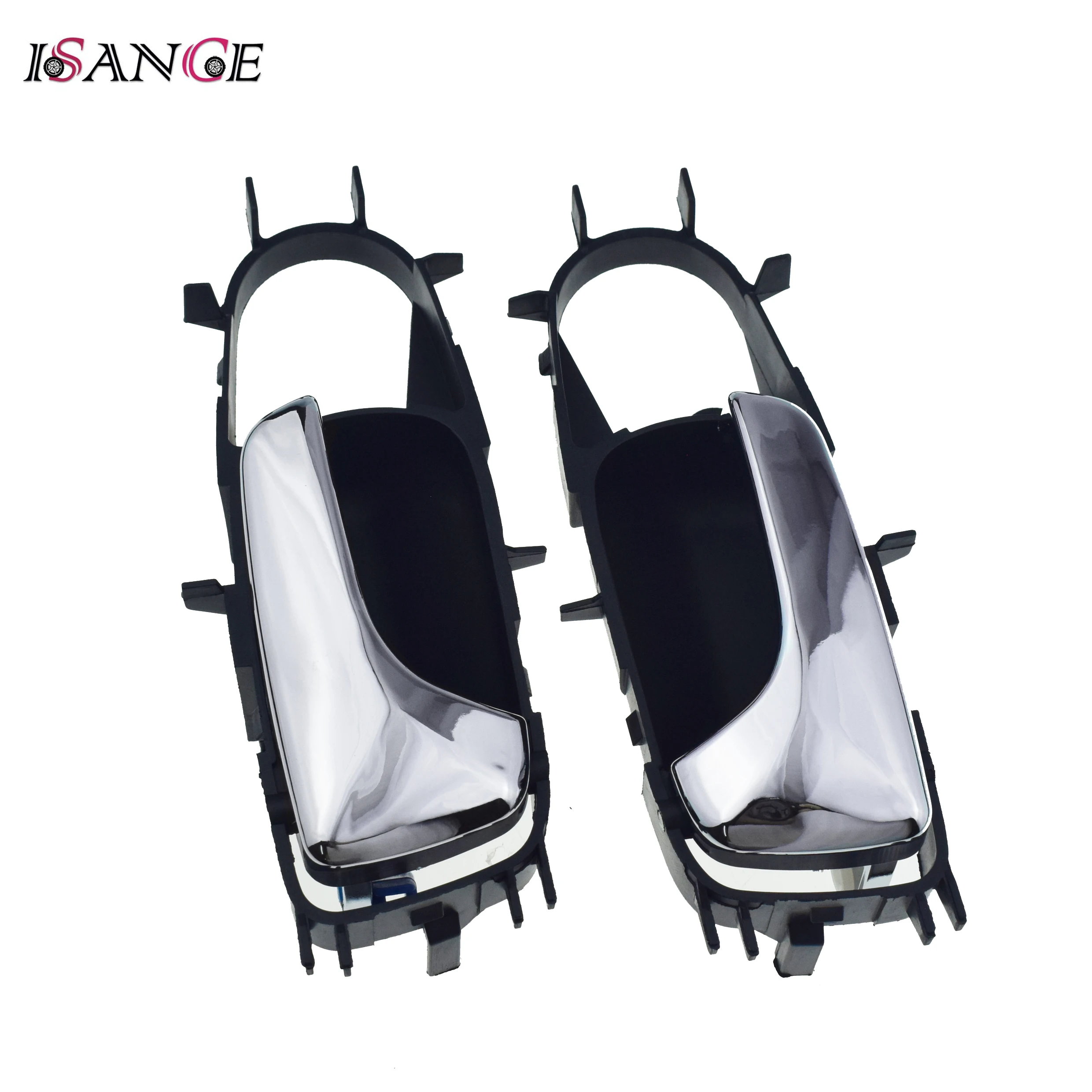 4 Pcs For Chevrolet Optra Lacetti / Suzuki Forenza 2004-2007 Chrome Inside Door Handle Front Rear Left Driver Right Passenger