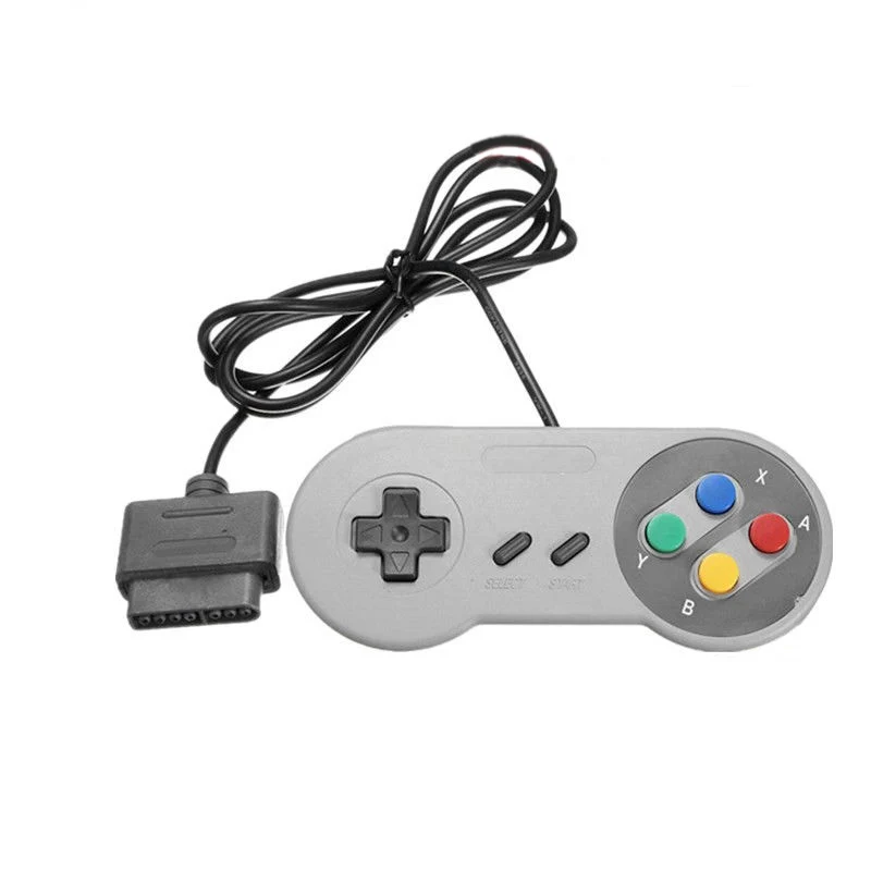 Novo 2026 controlador de 16 bits para nintendo snes gamepad snes sistema console controlador gaming joystick para nintendo snes game pad
