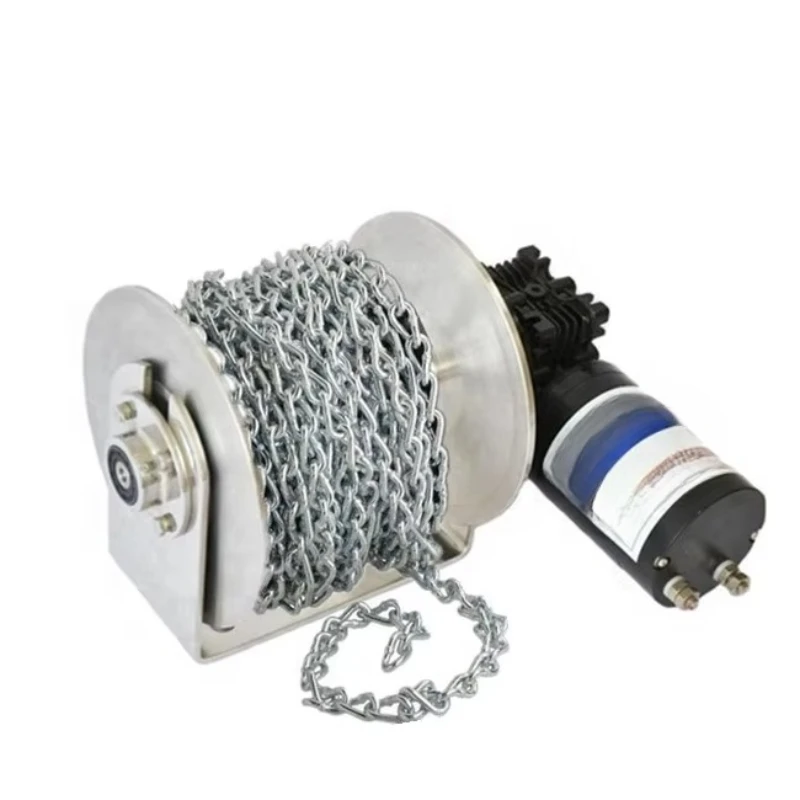 

400W 600W 1000W Drum Winch Mini 12V 24v Marine Yacht Parts, Electric Winch Other Marine Supplies