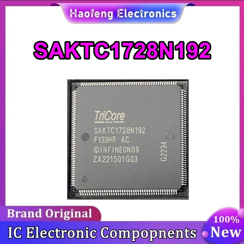 SAK-TC1728N-192F133HR SAKTC1728N192 F133HR LQFP-176 Chip IC 100% nuevo Original en stock